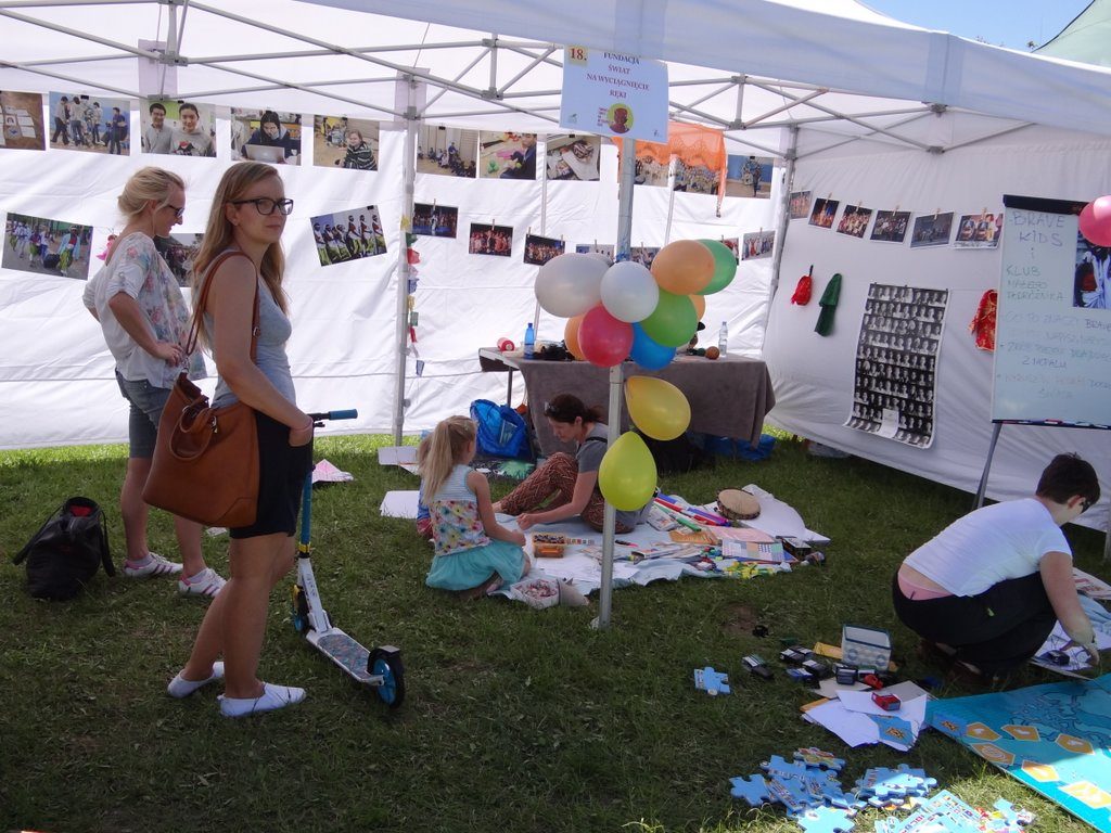 Namioty, piknik edukacyjny