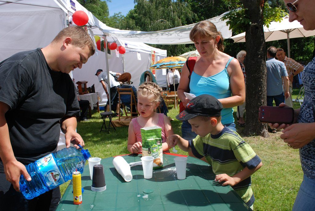 Namioty, piknik edukacyjny